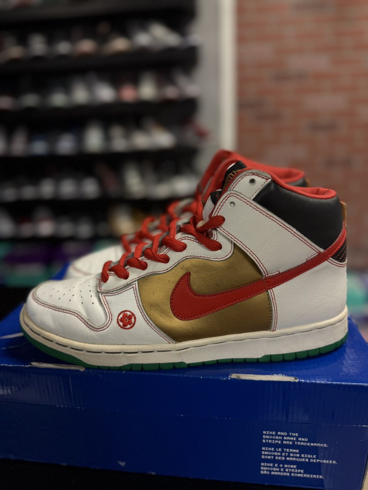 Nike Nike Dunk High Pro SB Money Cat 2007 - Size 11- 305050 162 Size US 11 / EU 44 - 5 Thumbnail