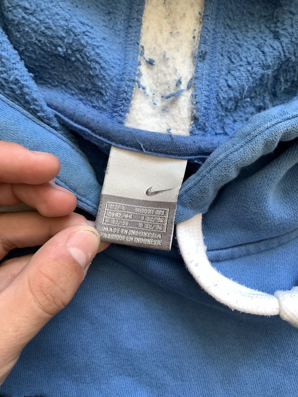 Nike 🔥VINTAGE NIKE 00’s BOX LOGO HOODIE Size US L / EU 52-54 / 3 - 7 Thumbnail