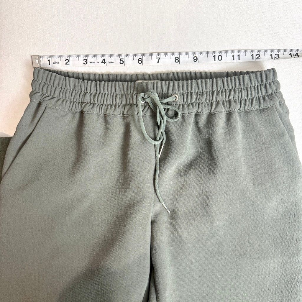 Aritzia Women's Wilfred Jogger Buffon Pants Size XS Green Crepe Size 25" / US 0 / IT 36 - 10 Thumbnail