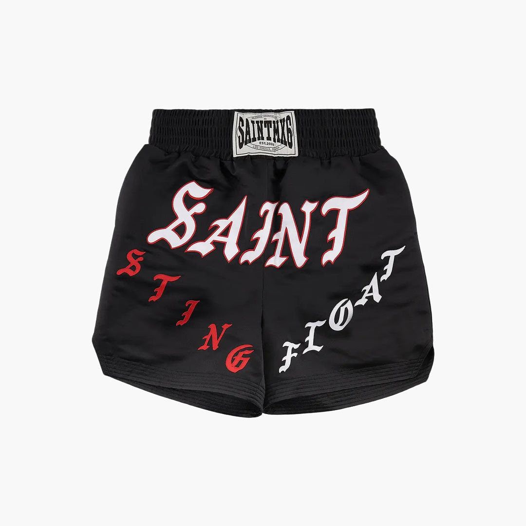 Saint Michael Saint Mxxxxxx Boxing Shorts Black S/S 23 size Large Size US 34 / EU 50 - 9 Thumbnail