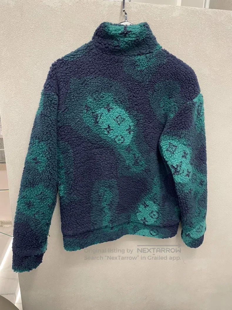 Louis Vuitton Louis Vuitton Green Louis Vuitton printed teddy jacket Size US S / EU 44-46 / 1 - 2 Thumbnail