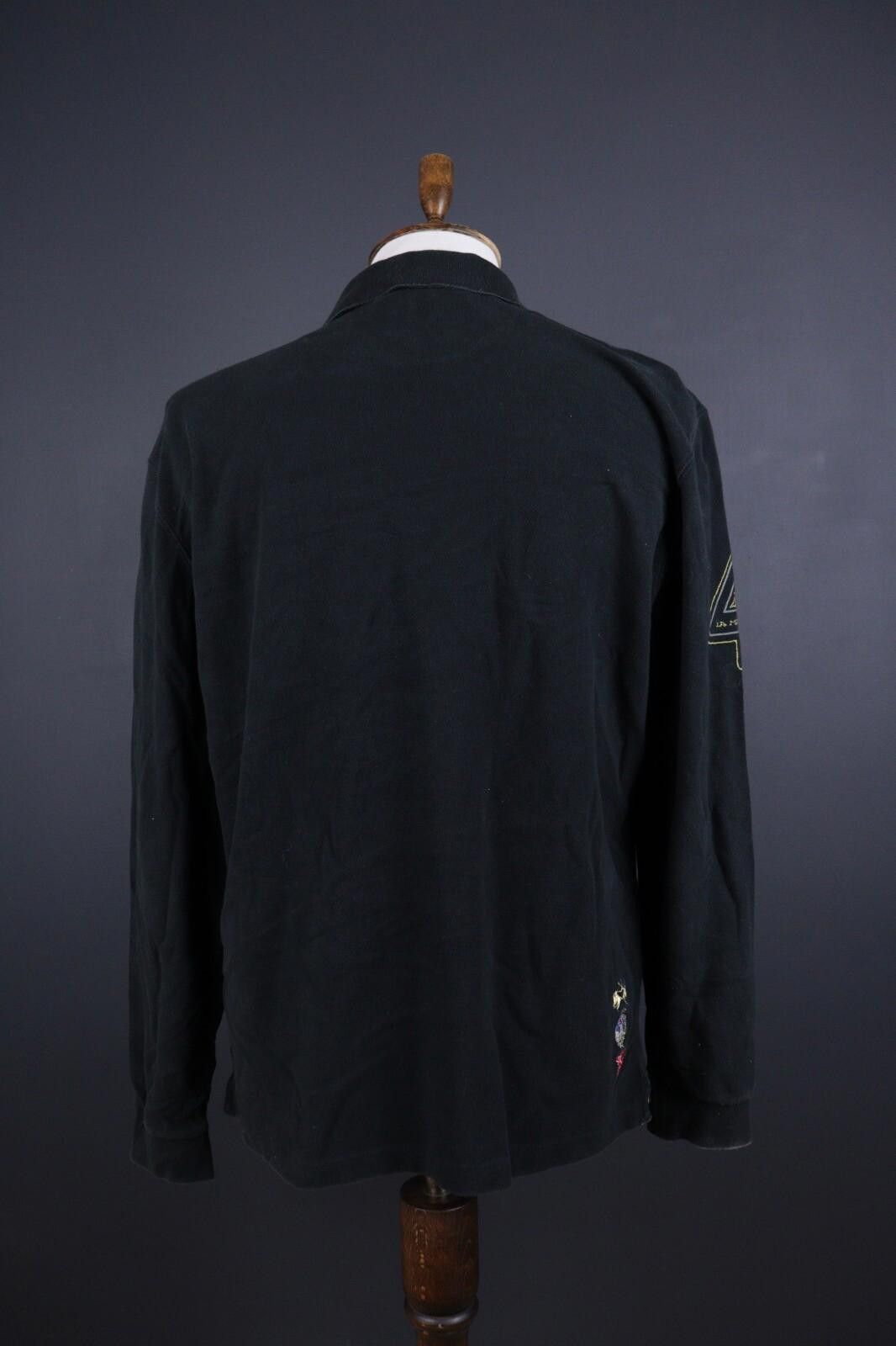 La Martina La Martina Buenos Aires Black #4 Rugby Polo Shirt Size XXL Size US XXL / EU 58 / 5 - 8 Thumbnail