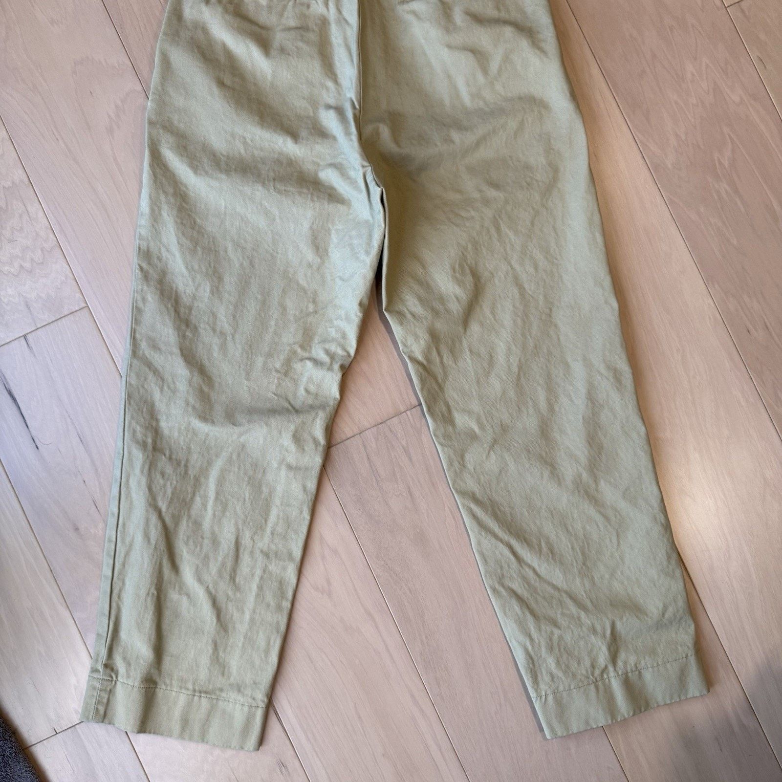 Other Non Stock Pleated Pants Khaki Military Minimalist New York Size US 29 - 9 Thumbnail