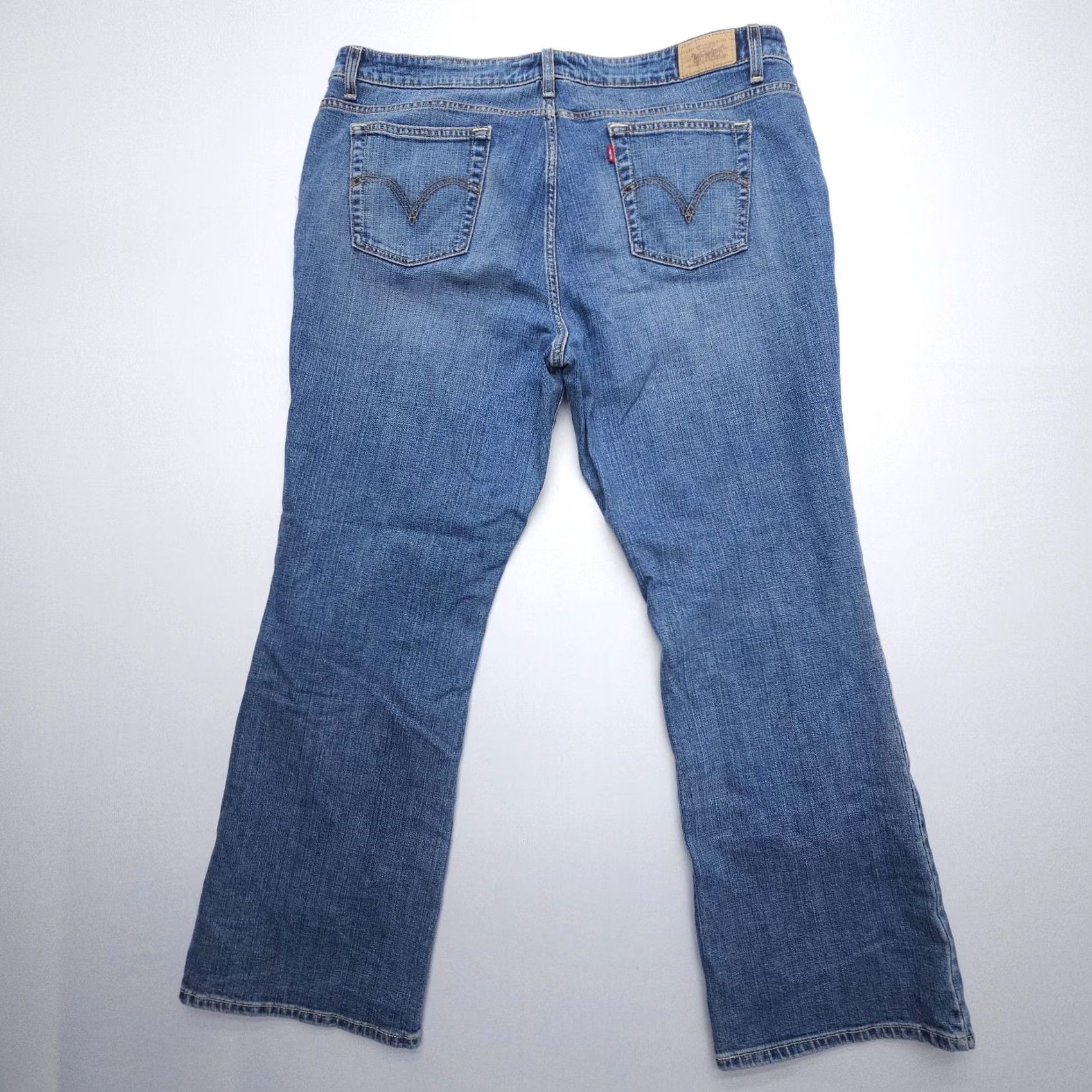 Levi's VINTAGE Levi's Jeans 590 Mid Rise Bootcut Plus 18W Blue Size 40" / US 18 - 2 Thumbnail