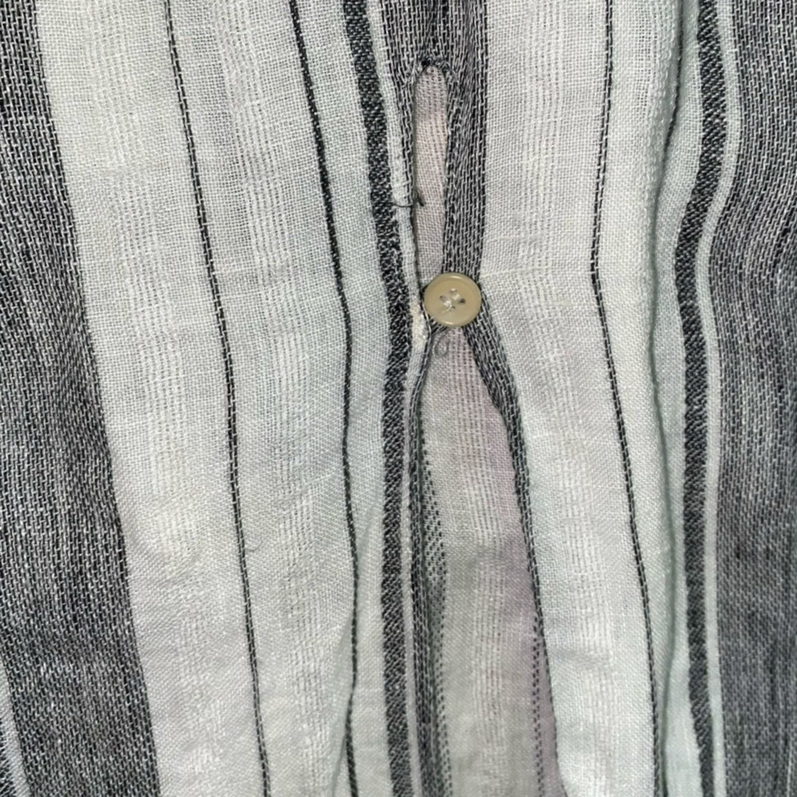 Reformation Reformation $218 “Pineapple' Striped Linen Dress NO BELT XS Size XS / US 0-2 / IT 36-38 - 7 Thumbnail