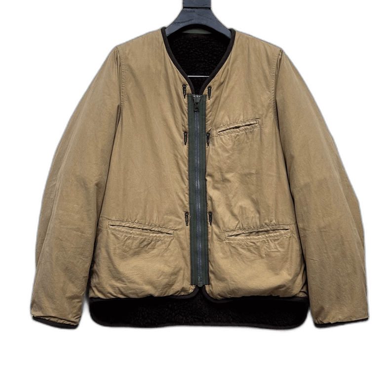 Visvim visvim iris liner jacket in khaki color Size US M / EU 48-50 / 2 - 1 Thumbnail