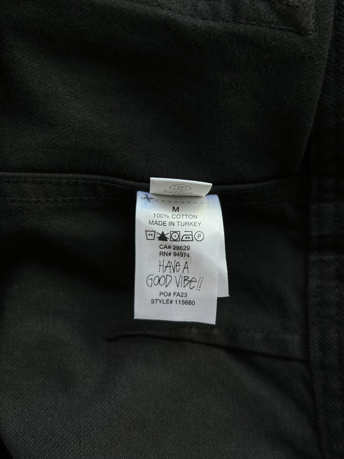 Stussy Stussy Denim Work Jacket “Black” Medium Size US M / EU 48-50 / 2 - 8 Thumbnail