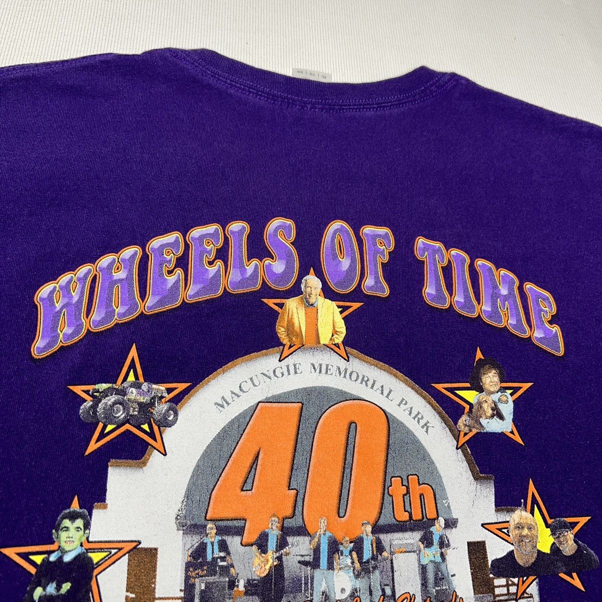 Gildan × Vintage VTG Car Tee Shirt Purple Hot Rod Classic Custom Auto Graphic Size US XL / EU 56 / 4 - 11 Thumbnail