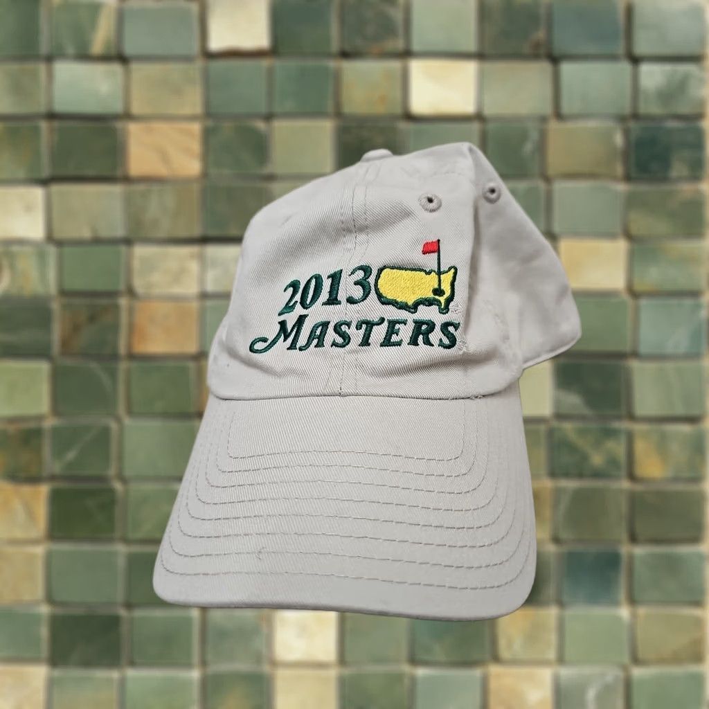 American Needle Masters Golf Adjustable One Size Fits Most Hat Mens Green Baseball Cap Cotton Cap AI Men Size ONE SIZE - 1 Thumbnail