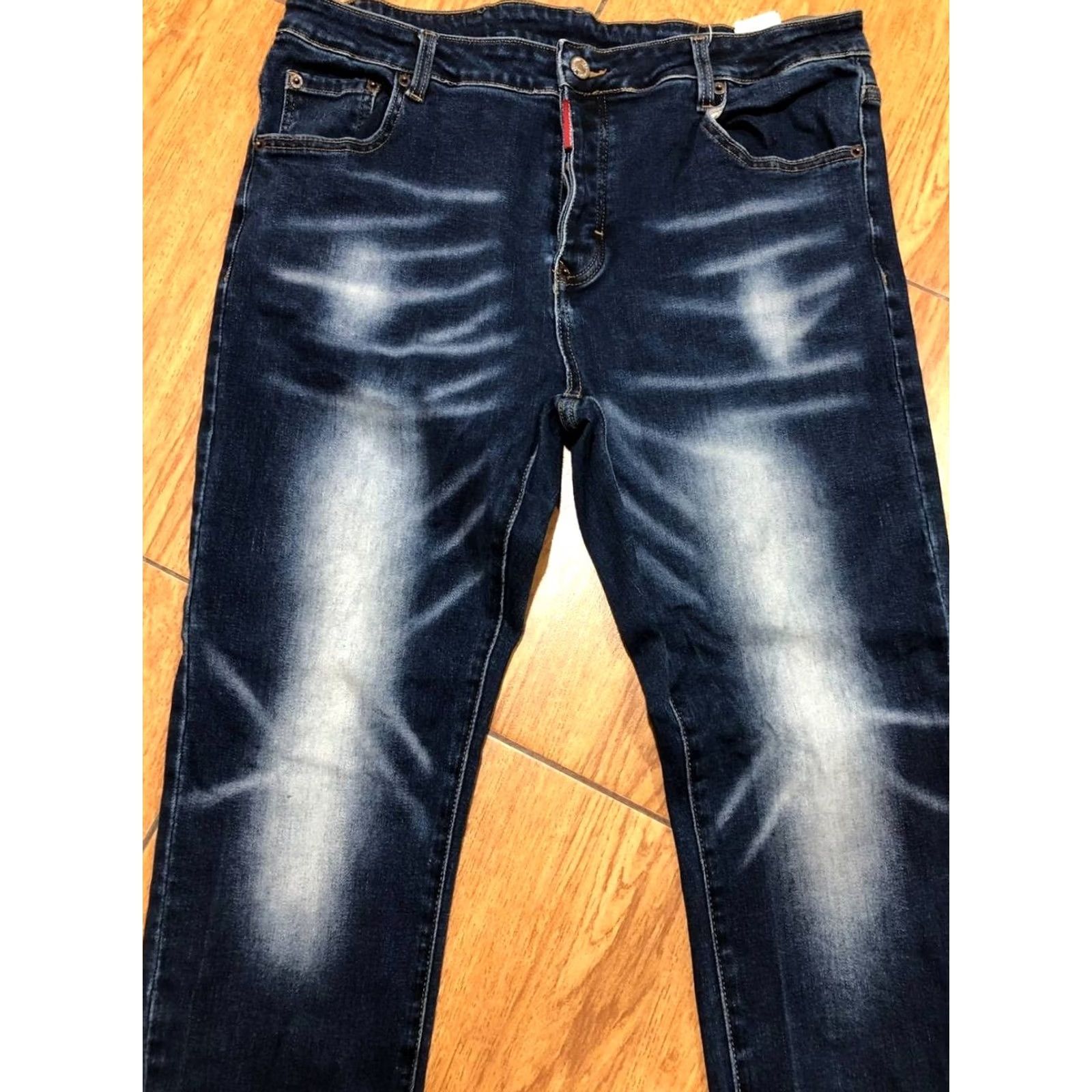 Dsquared2 Dsquared2 Jeans Mens 38 Blue Distressed Patchwork Cotton Size Size US 38 / EU 54 - 6 Thumbnail