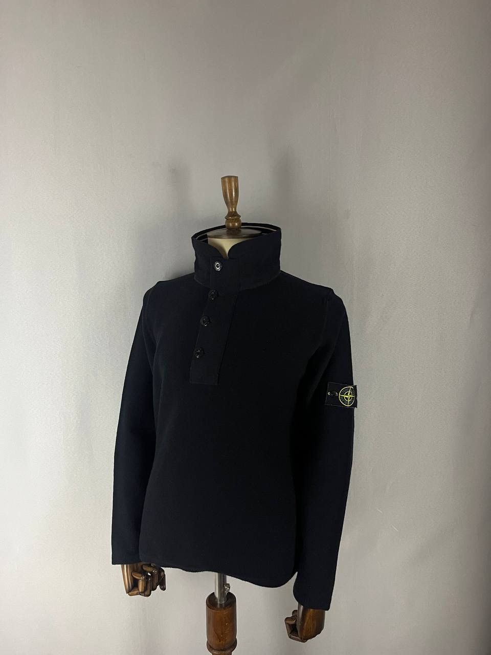 Stone Island Stone Island Sweater Wool Navy Size US XL / EU 56 / 4 - 1 Thumbnail