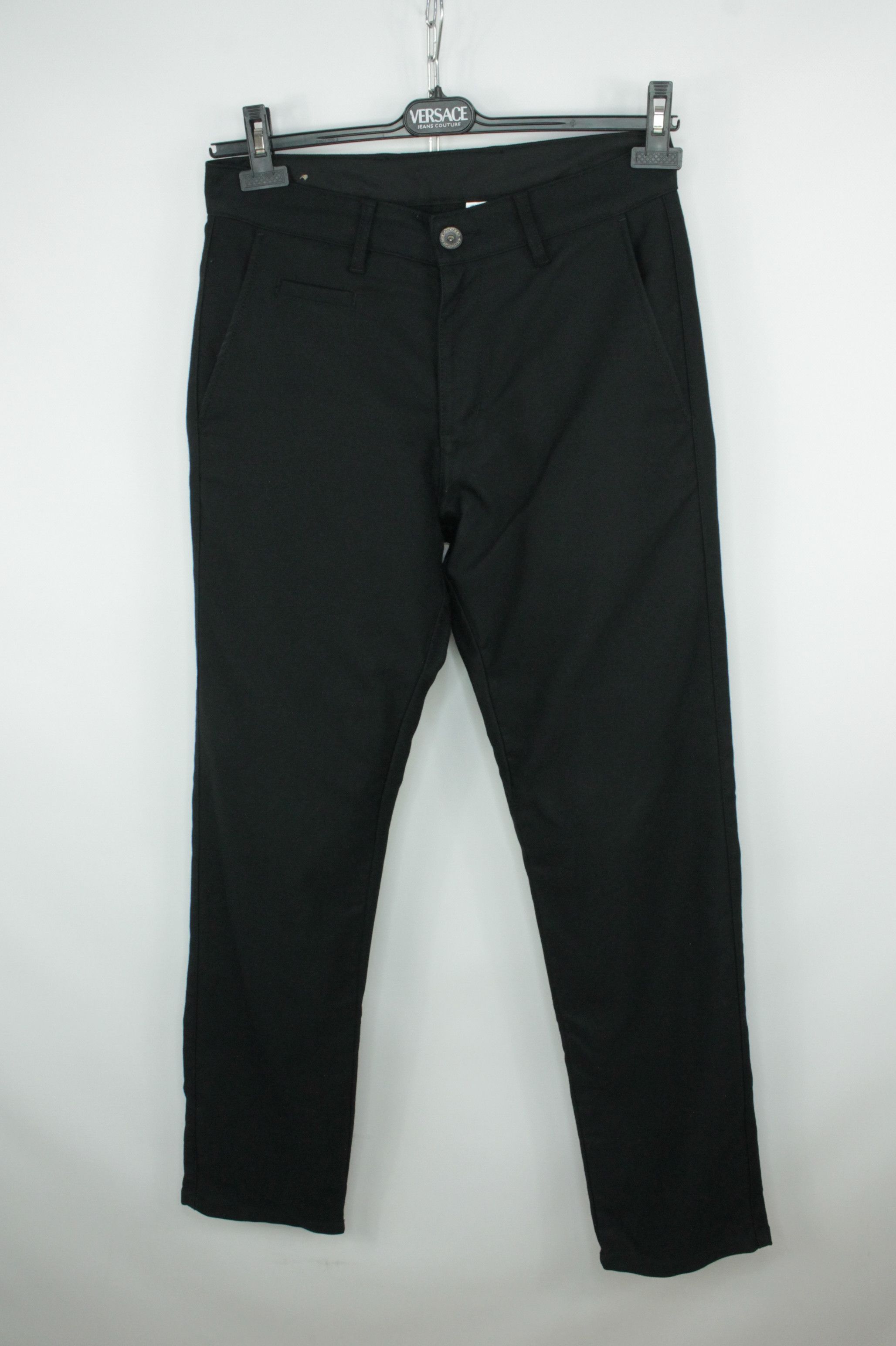 THE ROKKER COMPANY Rokker 1040 Chino Black Motorcycle Trousers Pants Size US 30 / EU 46 - 4 Thumbnail