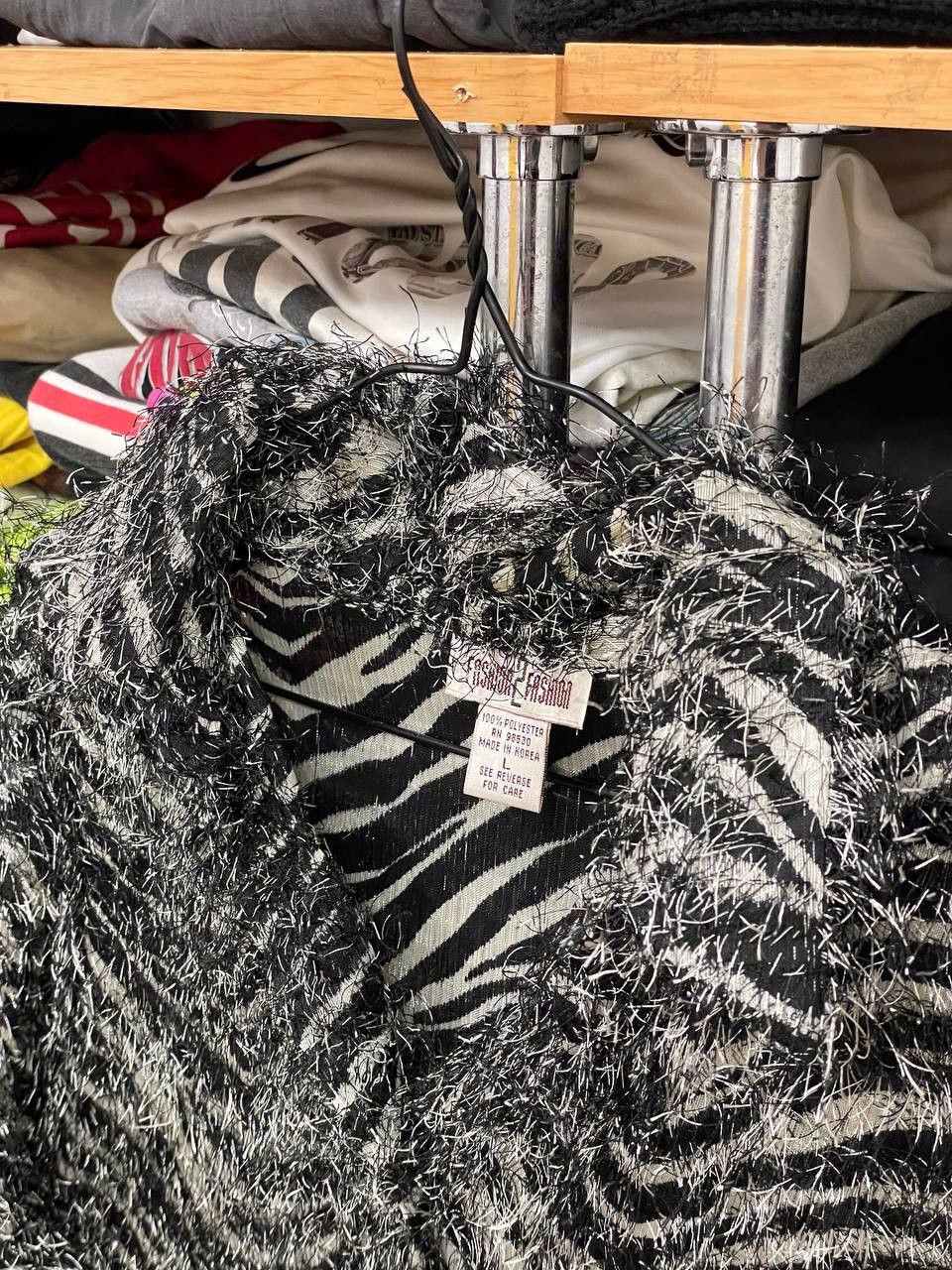 Other Vintage Faux Fur Jacket Size L / US 10 / IT 46 - 5 Thumbnail