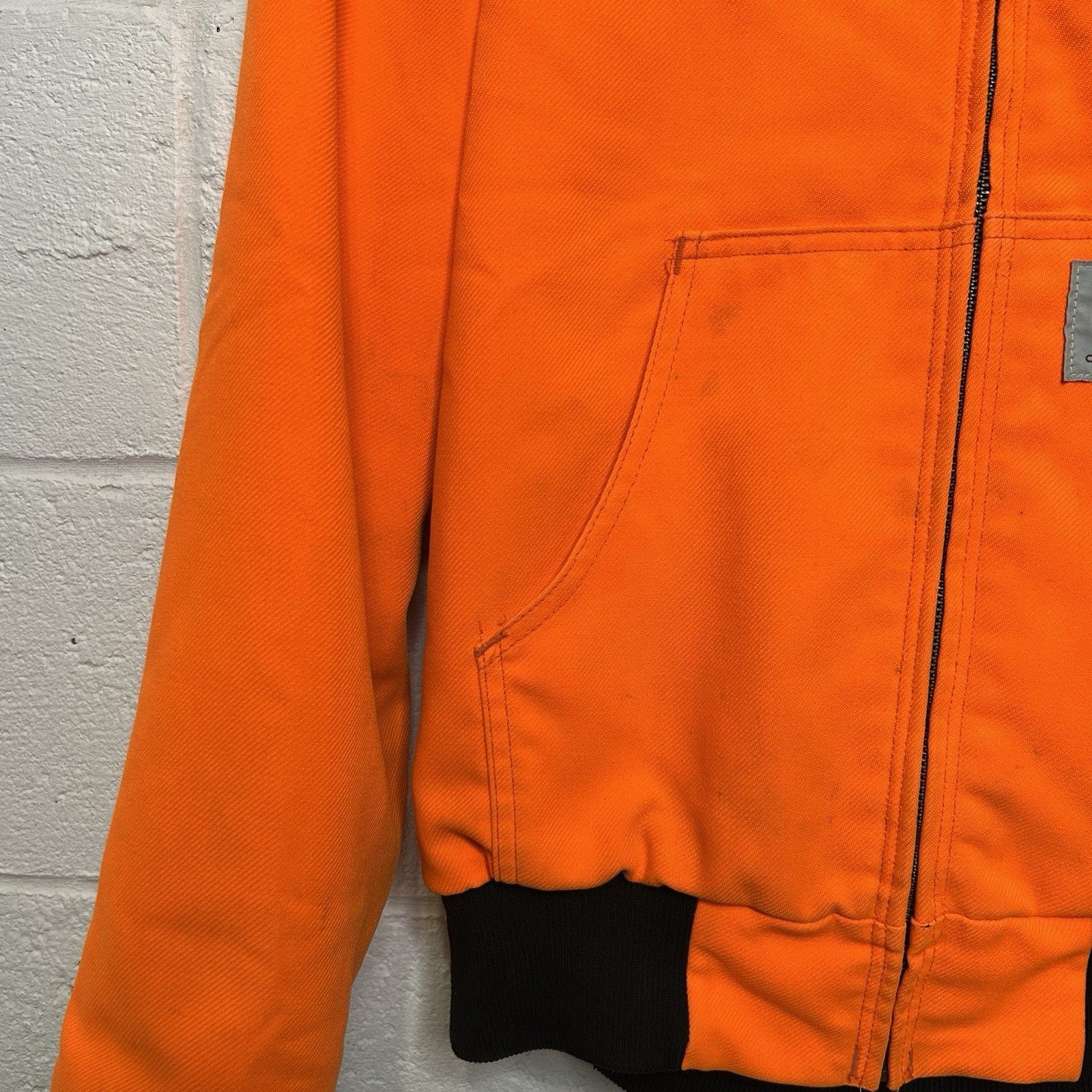 Carhartt Vintage Carhartt Hooded Active Jacket “Blaze Orange” JRW09 Size US M / EU 48-50 / 2 - 6 Thumbnail