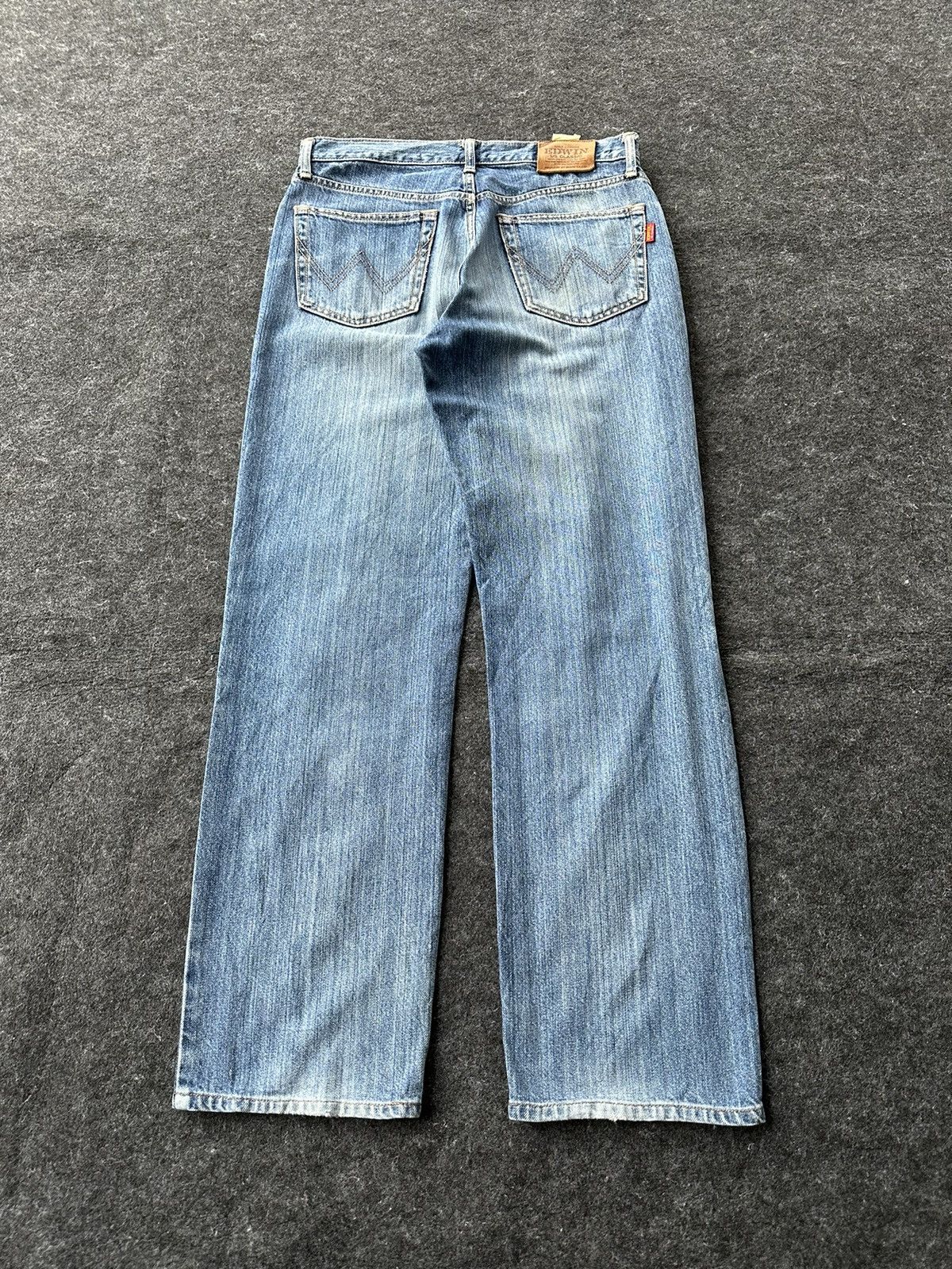 Edwin Edwin Us Classic Scovill Button Washed Vintage Denim D508 Size US 32 / EU 48 - 6 Thumbnail