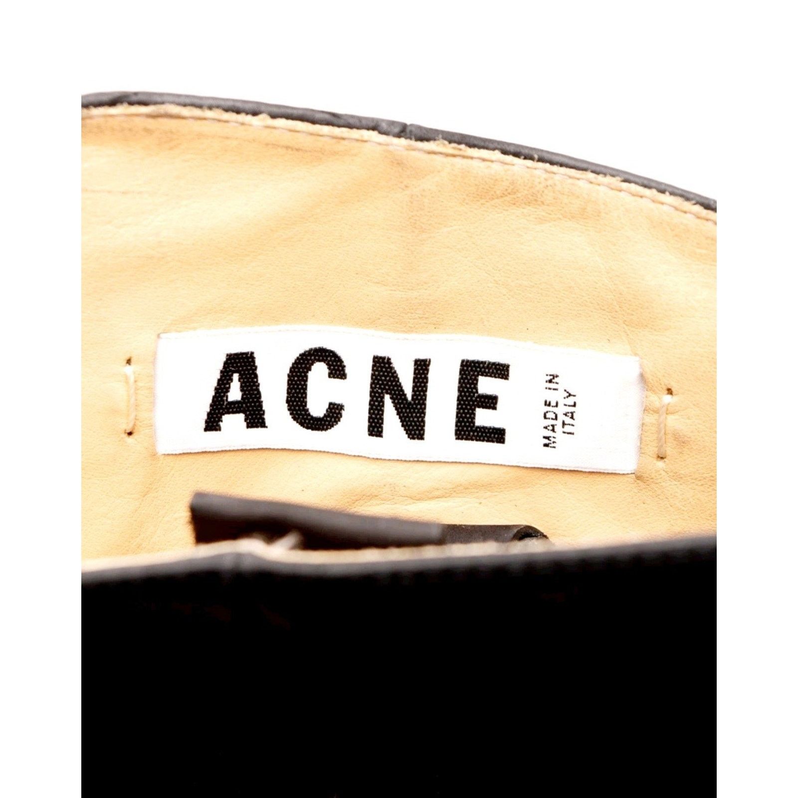 Acne Studios ACNE STUDIOS Leather Tall Boots US5 EU35 Size US 5 / IT 35 - 5 Thumbnail