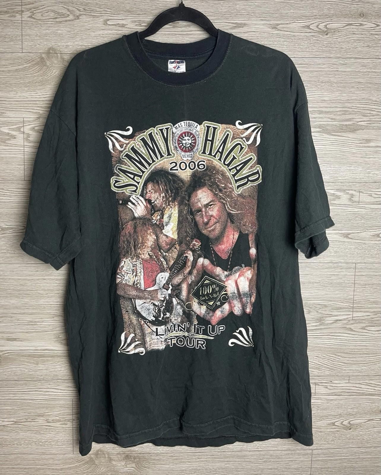 All Sport Y2K Sammy Hagar Van Halen Rock Concert Tour Promo XL Size US XL / EU 56 / 4 - 1 Thumbnail