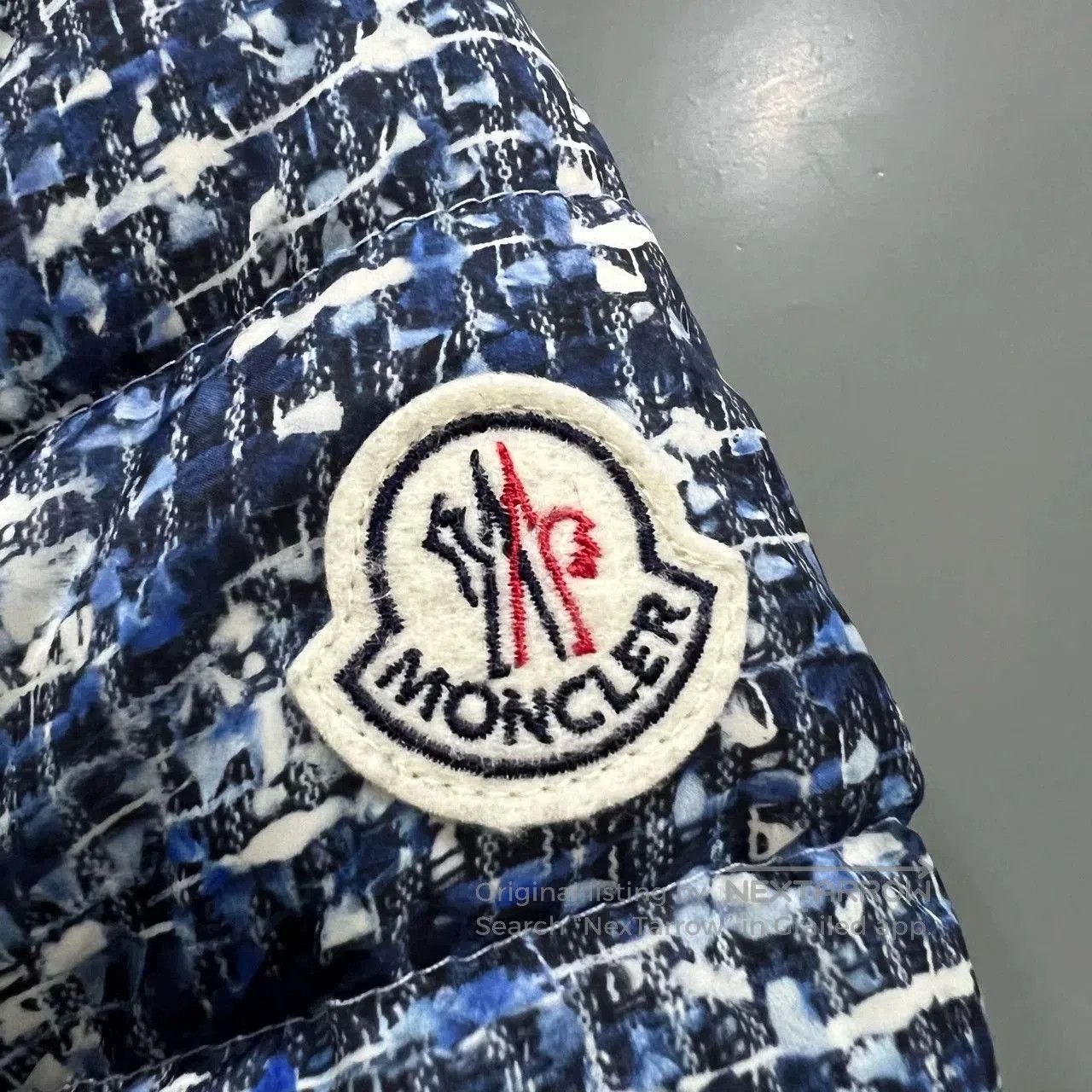 Moncler Moncler Tie-Dye Logo Down Jacket. Size XS / US 0-2 / IT 36-38 - 3 Thumbnail