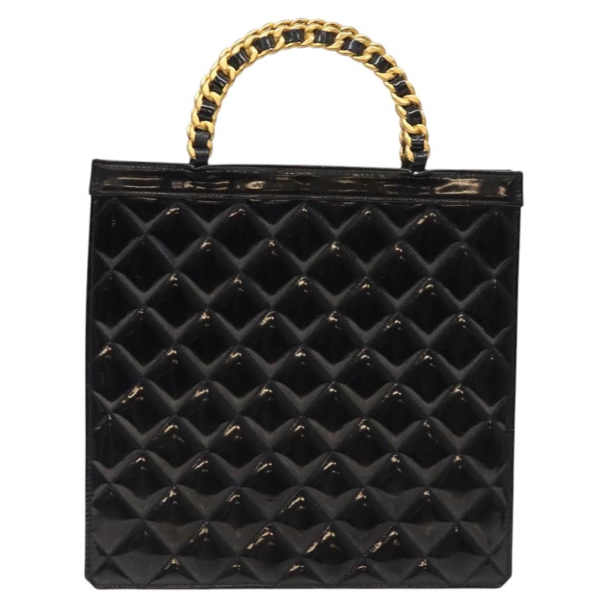 Chanel Chanel Vintage Chain Handle Tote Patent leather Size ONE SIZE - 1 Thumbnail