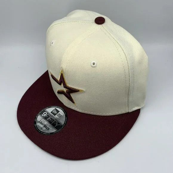 New Era Houston Astros World Series 9Fifty New Era Hat Snapback Cap Size ONE SIZE - 2 Thumbnail