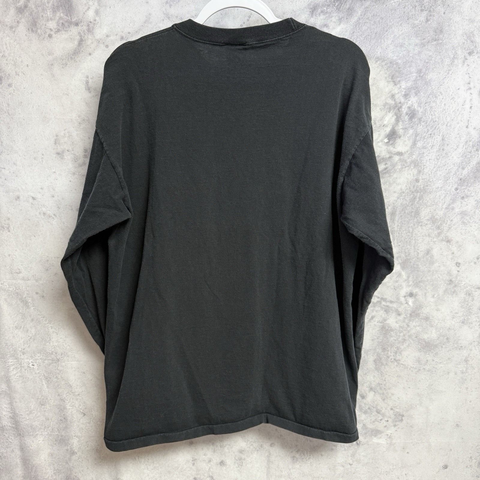 UNIONBAY Vintage Union Bay T Shirt Mens XL Black Long Sleeve Size US XL / EU 56 / 4 - 2 Thumbnail