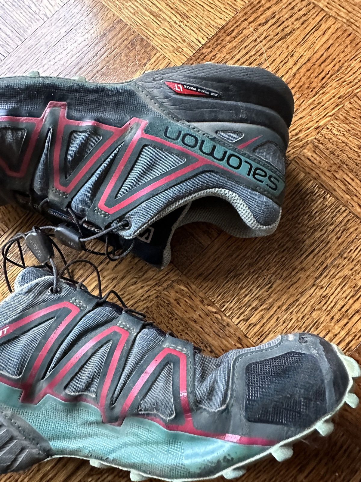 Japanese Brand Salomon Speedcross 4 Hiking Trail Running Shoes Size US 7 / IT 37 - 10 Thumbnail