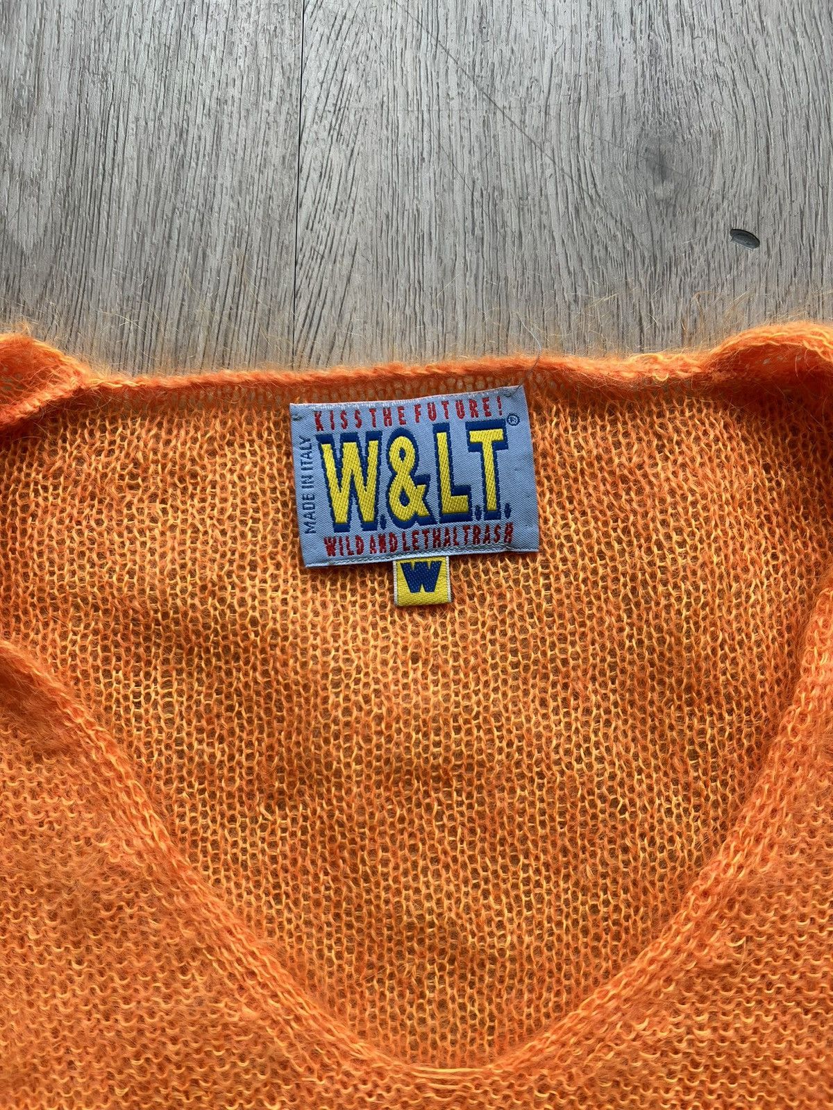 Walter Van Beirendonck Walter van Beirendonck one sleeve mohair knit Size US L / EU 52-54 / 3 - 2 Thumbnail