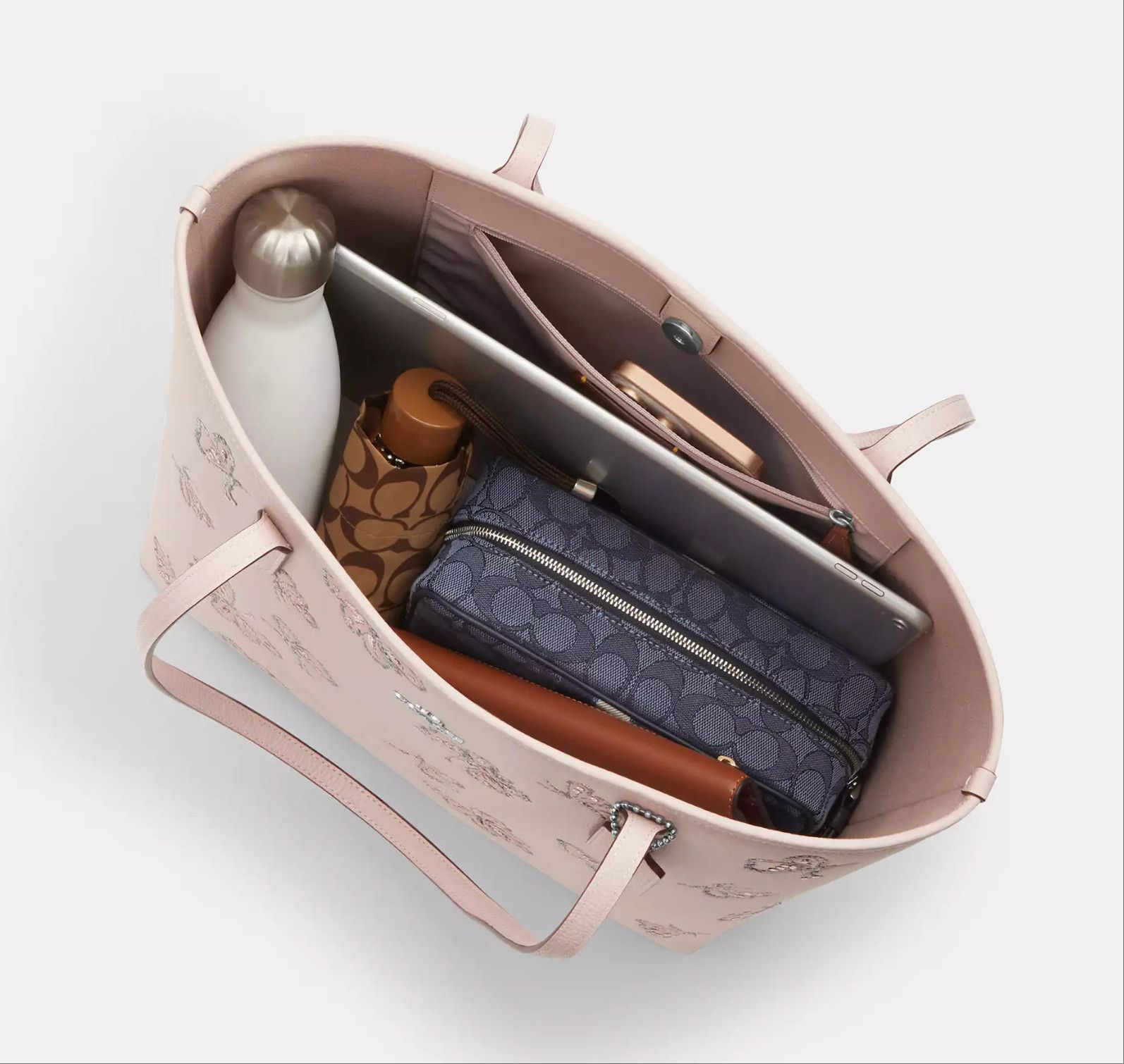 Coach City Tote Bag With Butterfly Print CCE93 Size ONE SIZE - 14 Thumbnail