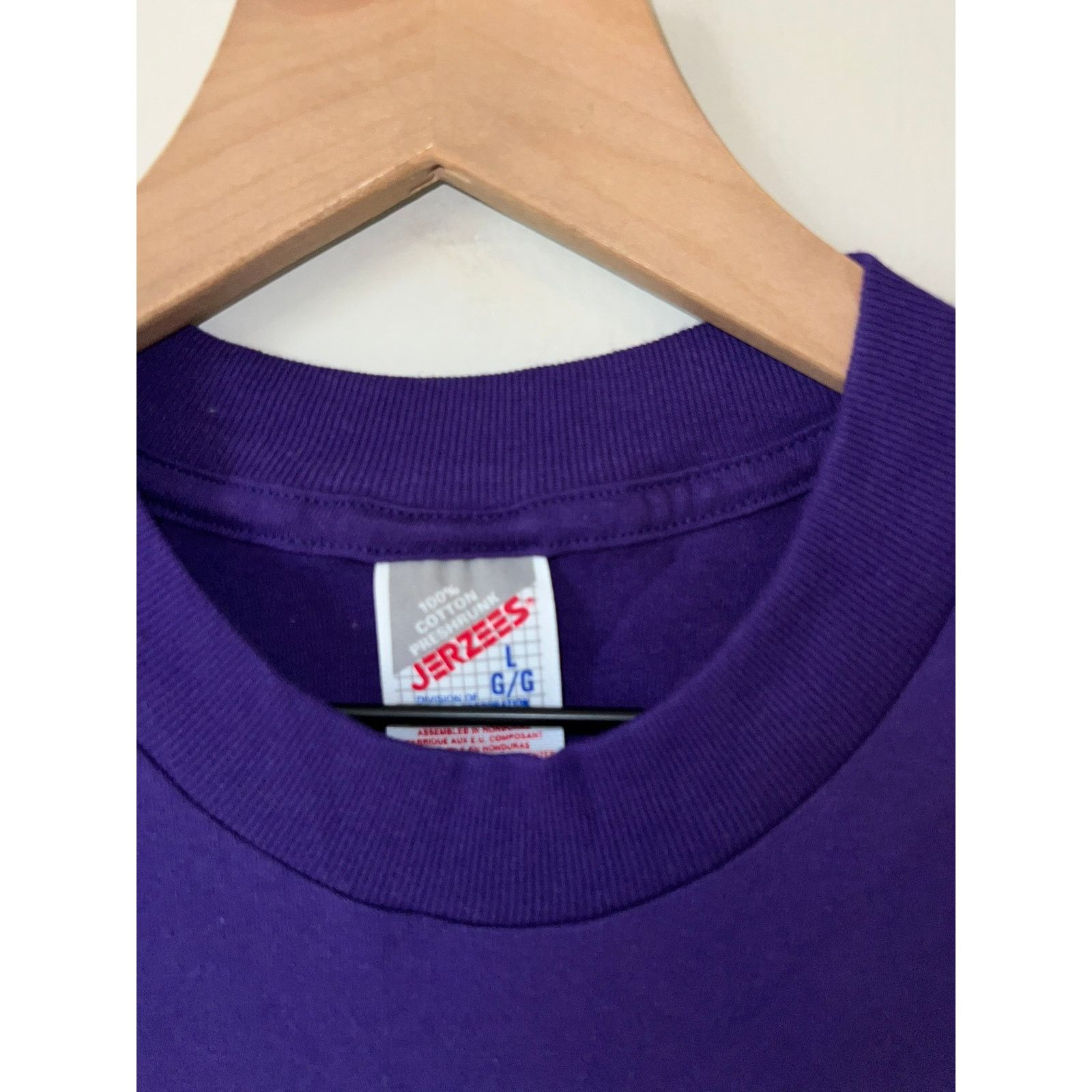 Jerzees Vintage Las Vegas Desert Shirt Flowers Purple Tee VTG L 90s Size US L / EU 52-54 / 3 - 6 Thumbnail