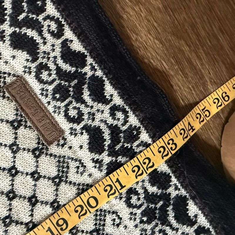 Dale Of Norway Vintage Dales of Norway B&W Knit Sweater Size XL / US 12-14 / IT 48-50 - 4 Thumbnail