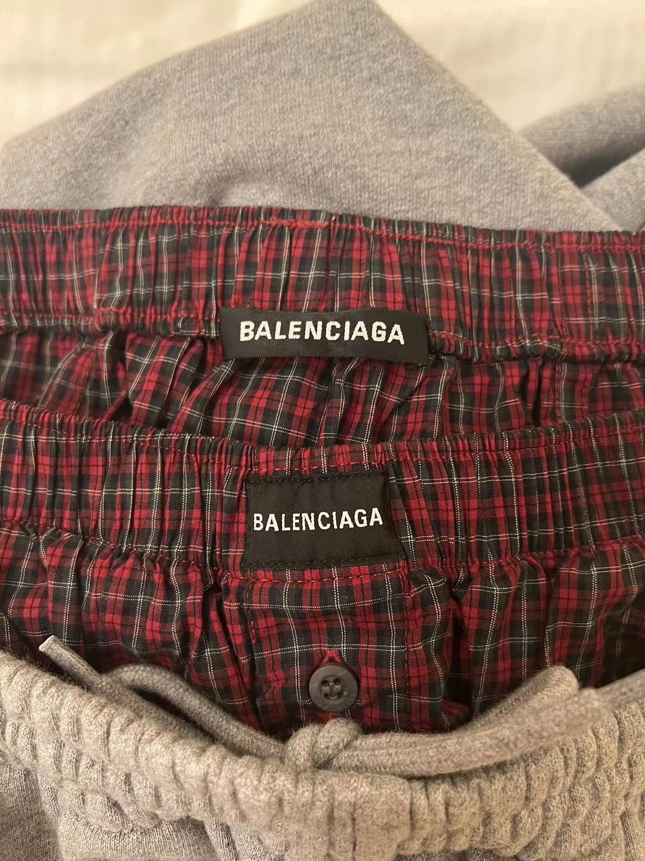 Balenciaga Balenciaga Double Waist Boxer Sweatpants Size US 29 - 4 Thumbnail