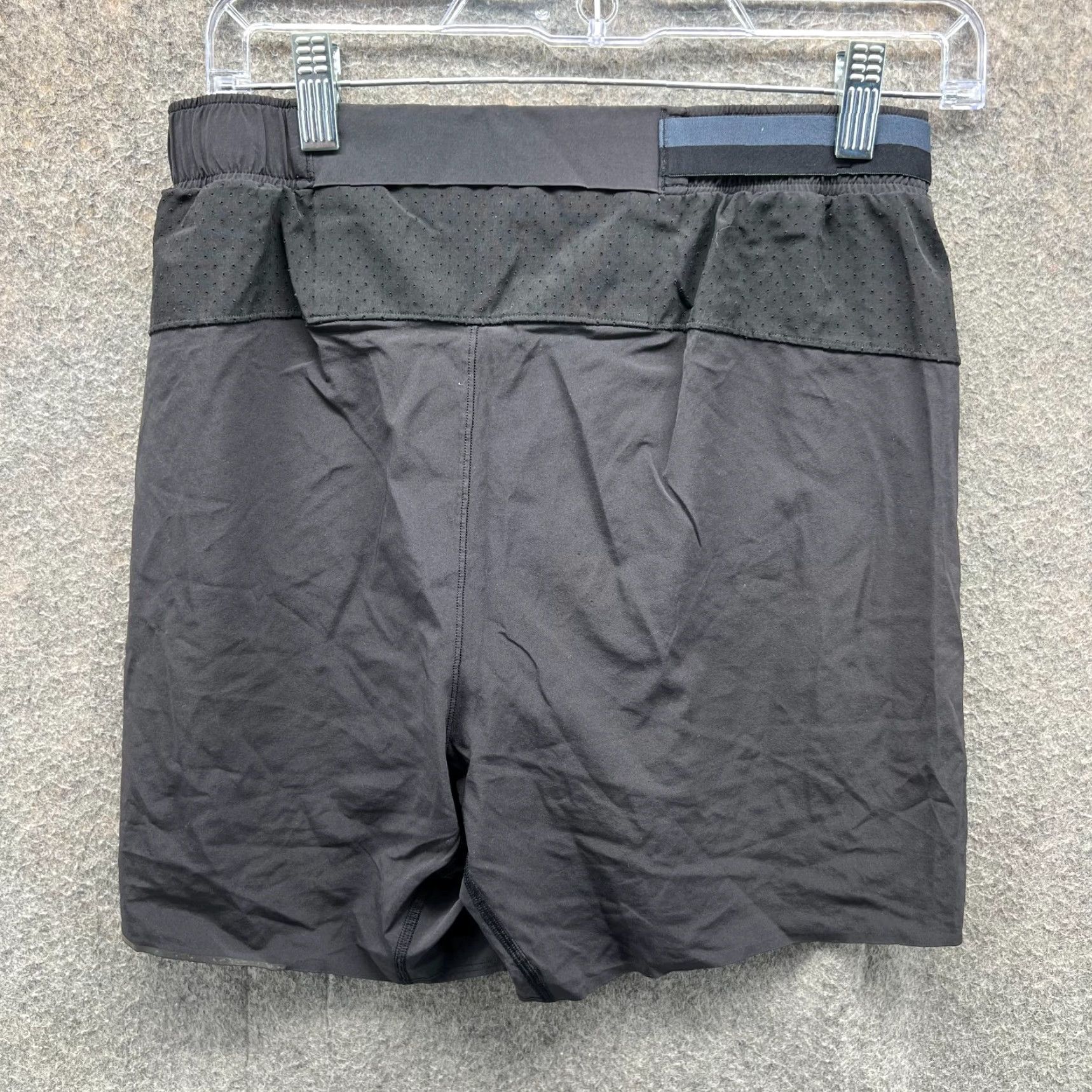 Lululemon Lululemon Shorts Mens XXS Gray Athletic Training Gym Drawstring Running Surge 2XS Regular Wide Inseam 6 in Knit Gray Pattern Solid Sports Activewear Size US 26 / EU 42 - 5 Thumbnail
