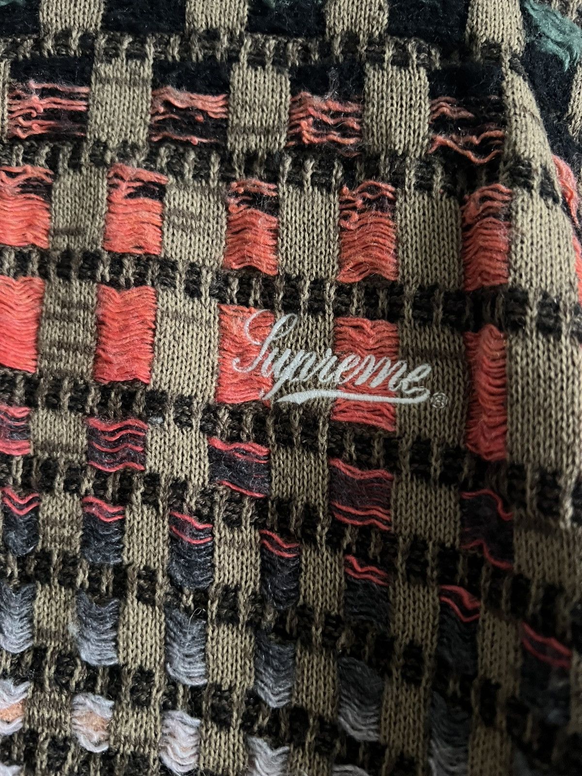 Supreme Supreme SS23 Gradients Grid Zip-up Polo Size US XL / EU 56 / 4 - 3 Thumbnail