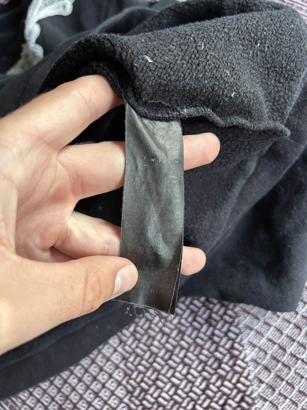 The Kooples Sport The Kooples Black Sweatshirt Luxury Item Size 2 / M Size M / US 6-8 / IT 42-44 - 6 Thumbnail