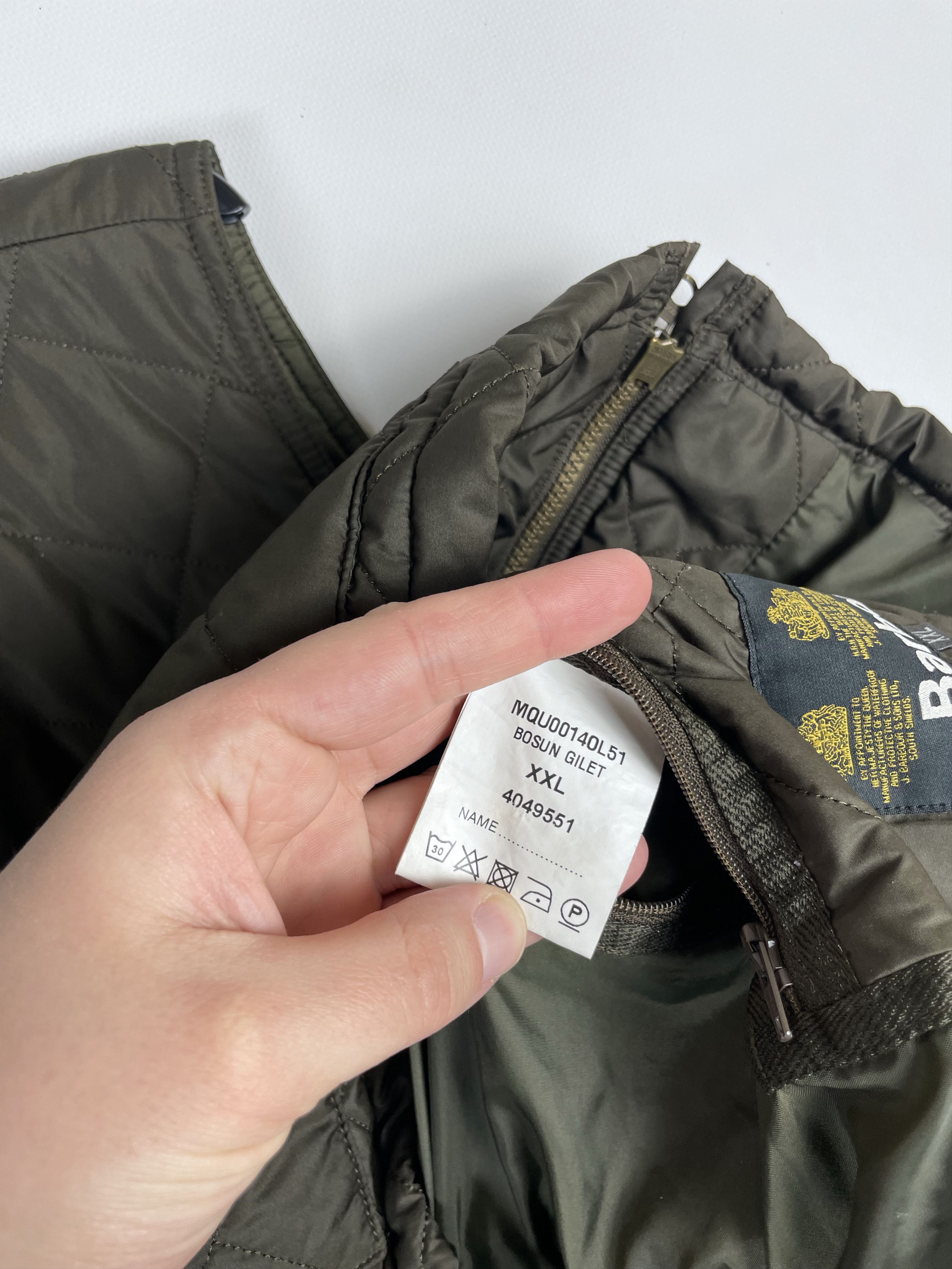 Barbour Vintage Barbour Vest Mens Size US XXL / EU 58 / 5 - 9 Thumbnail