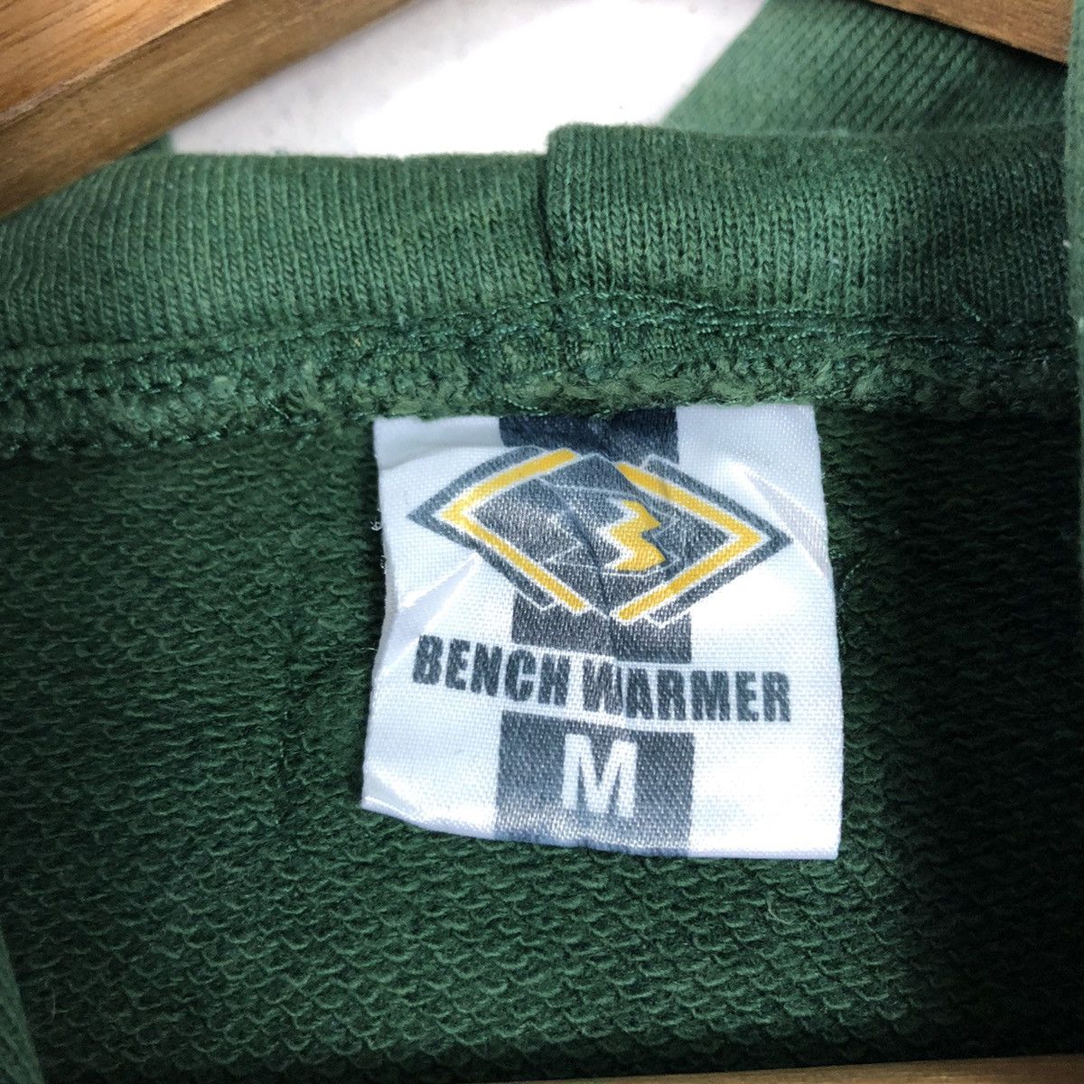 Japanese Brand × Vintage 📌Vintage Hoodie Pull Over Bench Warmer Basketball Big Logo Size US M / EU 48-50 / 2 - 17 Thumbnail