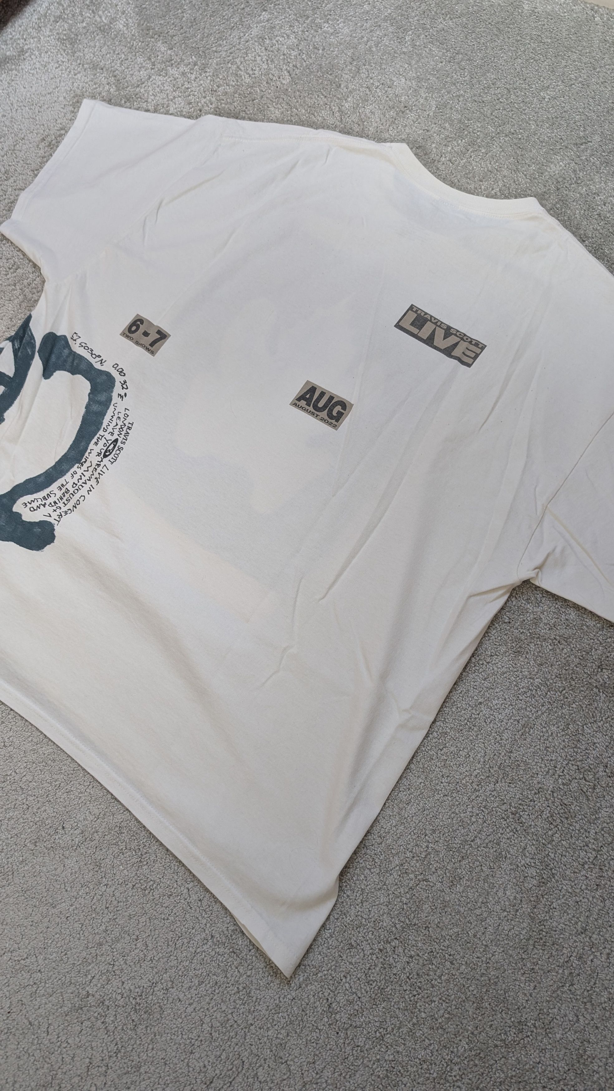 Travis Scott Travis Scott O2 arena astroworld merch Size US XXL / EU 58 / 5 - 5 Thumbnail