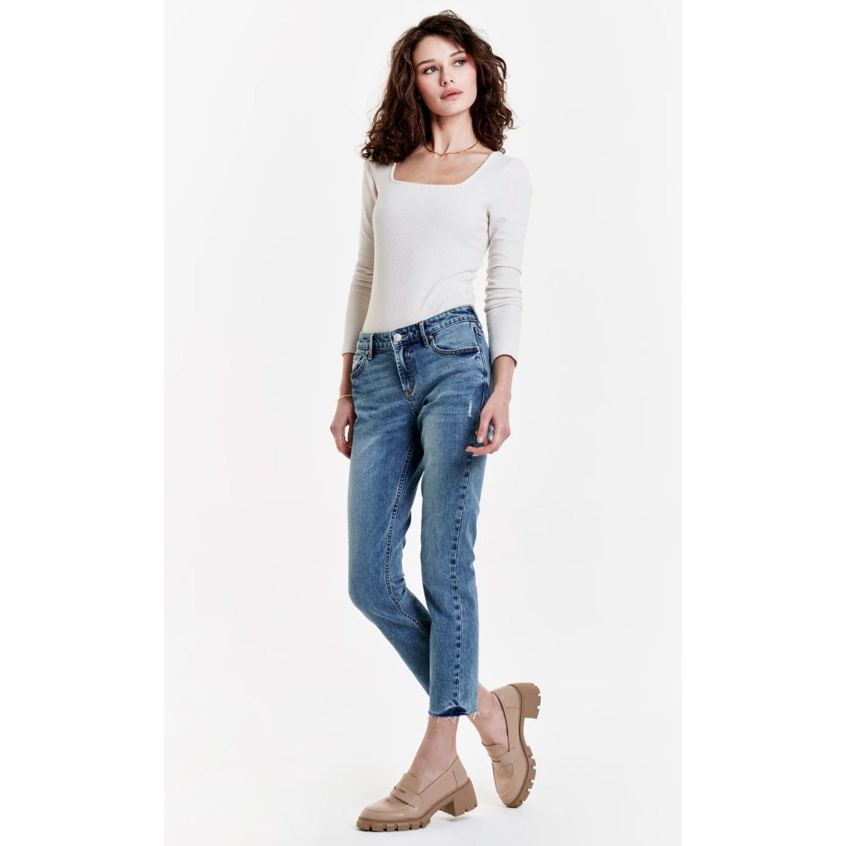 Other Dear John Blaire Straight Leg Ankle Slim Jeans in Lyon Size 31" - 1 Thumbnail