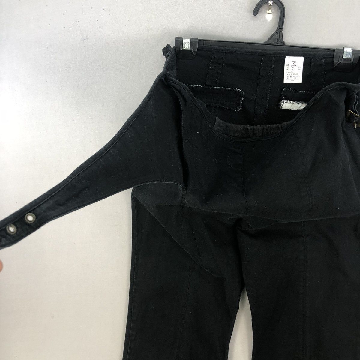 Japanese Brand Avant Garde ❗️2000s Mon Terre Gurkha Japan Flare Pants Size US 32 / EU 48 - 11 Thumbnail