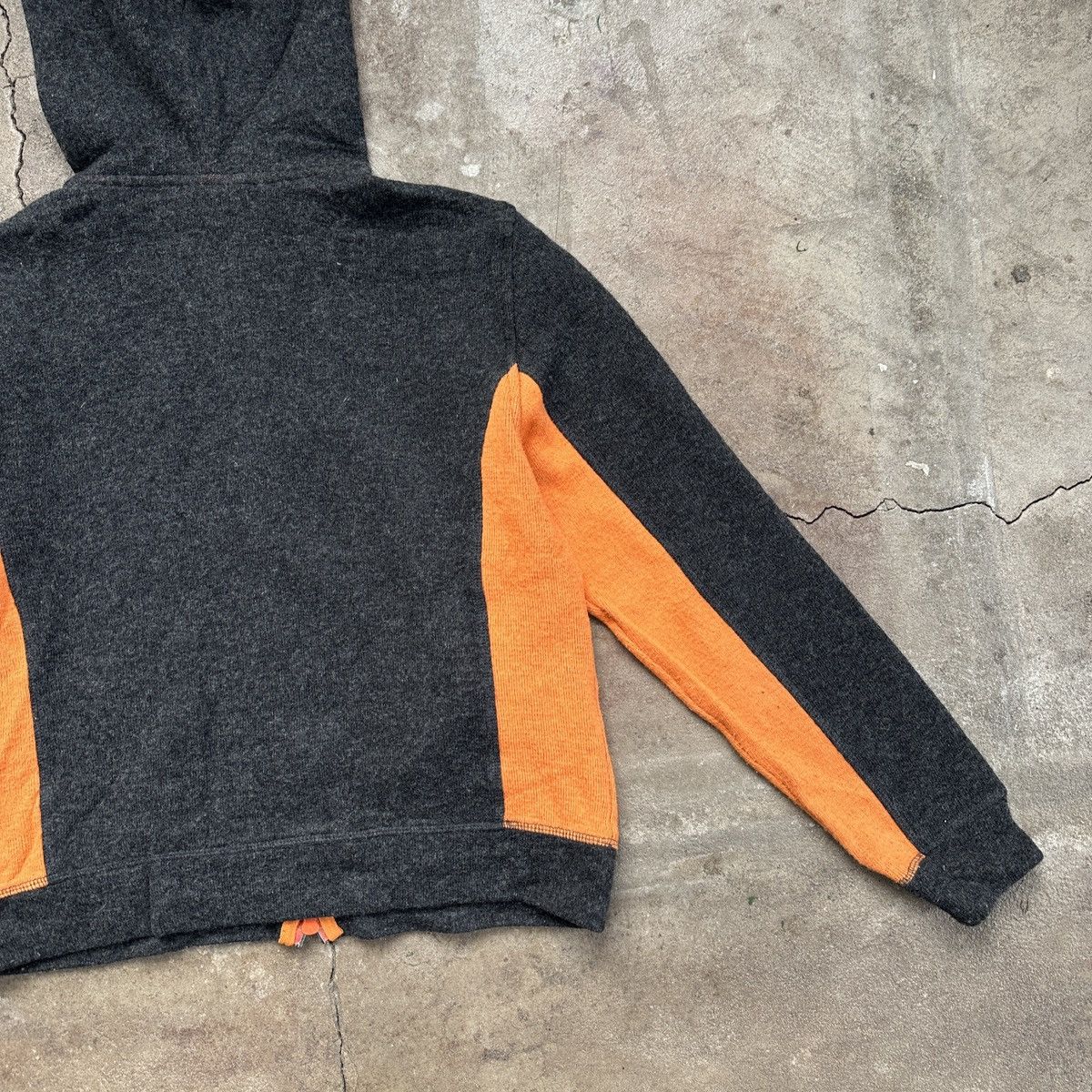 Vintage × Woolrich Woolen Mills Woolrich Wool Zip Hoodie Size L / US 10 / IT 46 - 5 Thumbnail