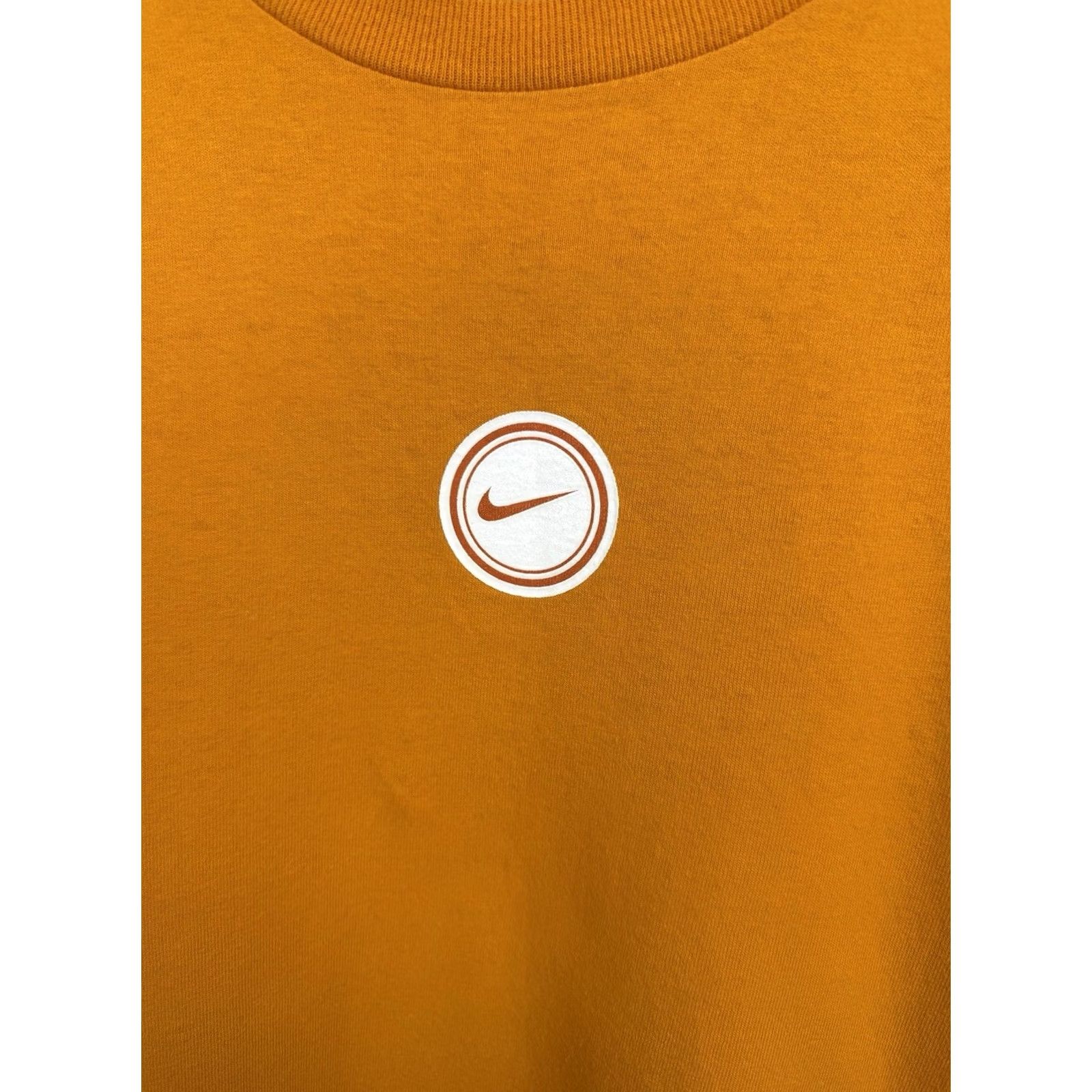 Nike VINTAGE Nike T-Shirt Mens Regular M 90s Made in USA Orange Y2K Retro CAUTION: Rare Size US M / EU 48-50 / 2 - 5 Thumbnail