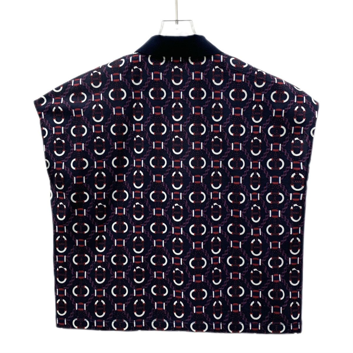 Hermes Hermes All-over Pig Nose Print Short Sleeve Polo Shirt K26WX Size XS / US 0-2 / IT 36-38 - 2 Thumbnail