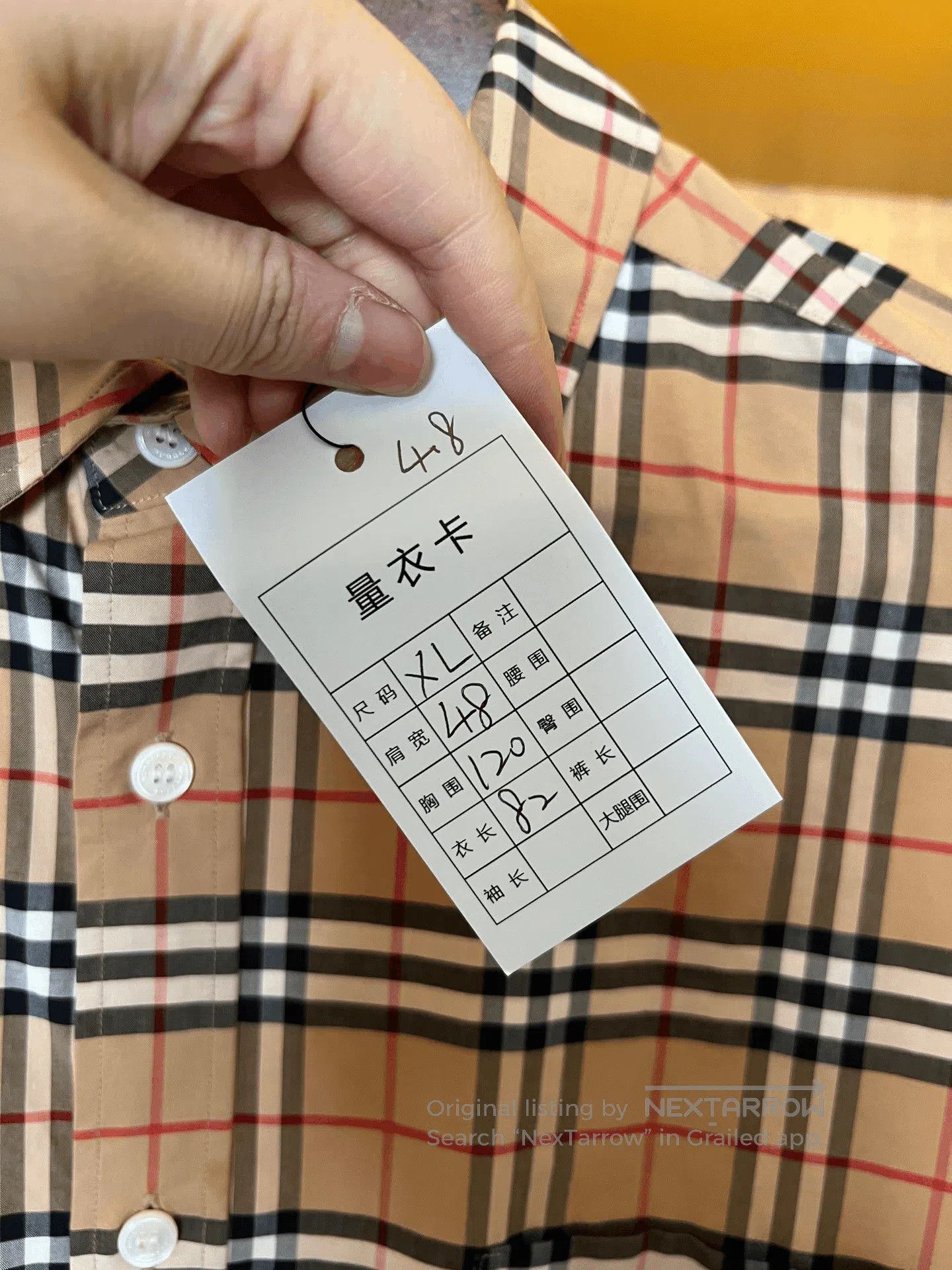 Burberry Burberry Plaid Shirt. Size US XL / EU 56 / 4 - 4 Thumbnail