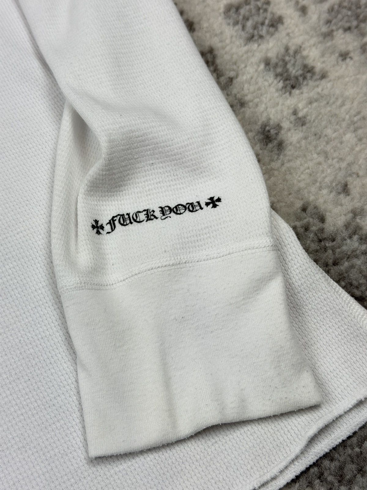 Chrome Hearts RARE CHROME HEARTS THERMAL LONGSLEEVE Size US XXL / EU 58 / 5 - 6 Thumbnail