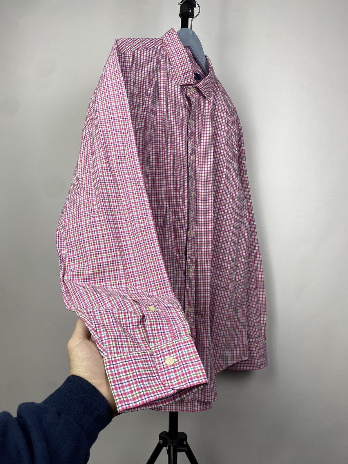 Designer × Polo Ralph Lauren Polo Ralph Lauren Shirt Mens Plaid Button Down Size US XL / EU 56 / 4 - 2 Thumbnail