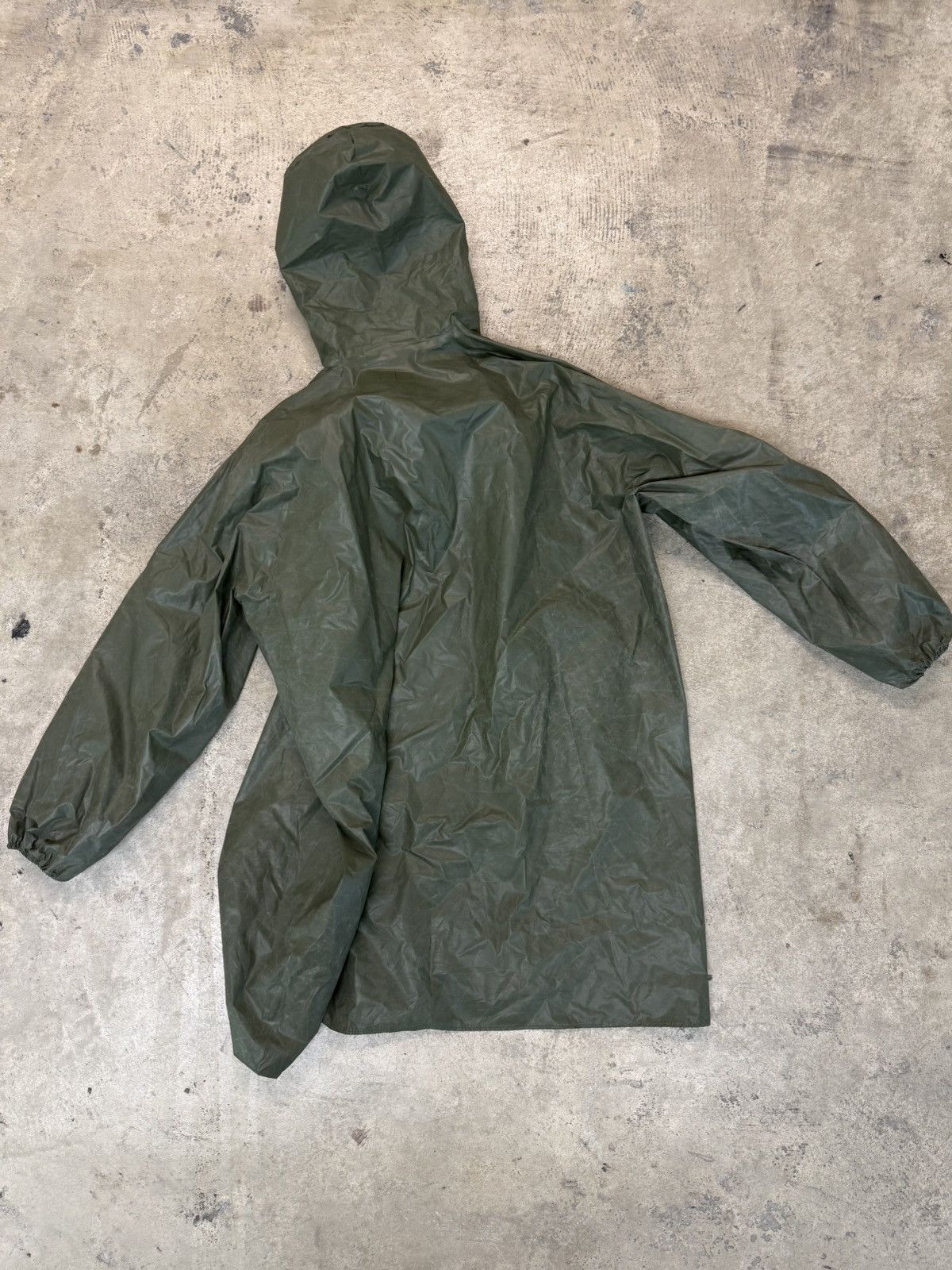 Vintage Vintage Military Green Rain Parka Jacket Size US L / EU 52-54 / 3 - 3 Thumbnail