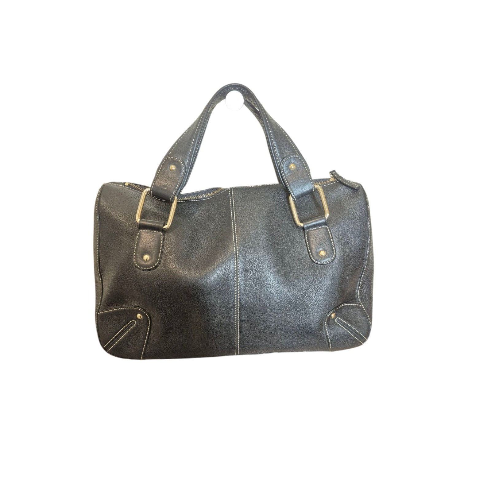 Other Kate Landry Pebbled Leather Satchel Shoulder Bag Large heav Size ONE SIZE - 1 Thumbnail