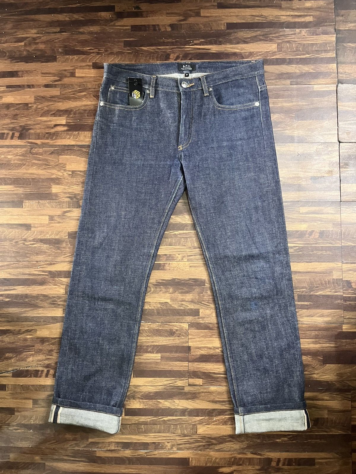 A.P.C. A.P.C. Petit Standard Raw Selvedge Denim Jeans Size US 29 - 1 Thumbnail