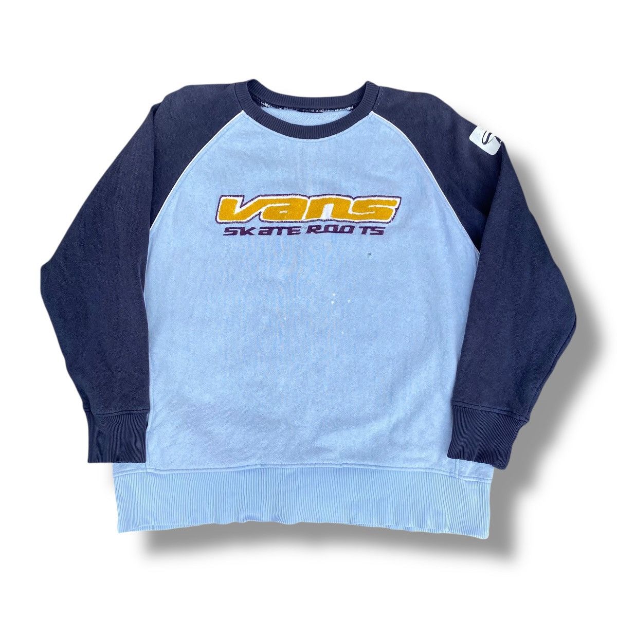 Vans × Vintage Vintage 90s Vans Skate Roots Sweatshirt. #F2 Size US XL / EU 56 / 4 - 1 Thumbnail