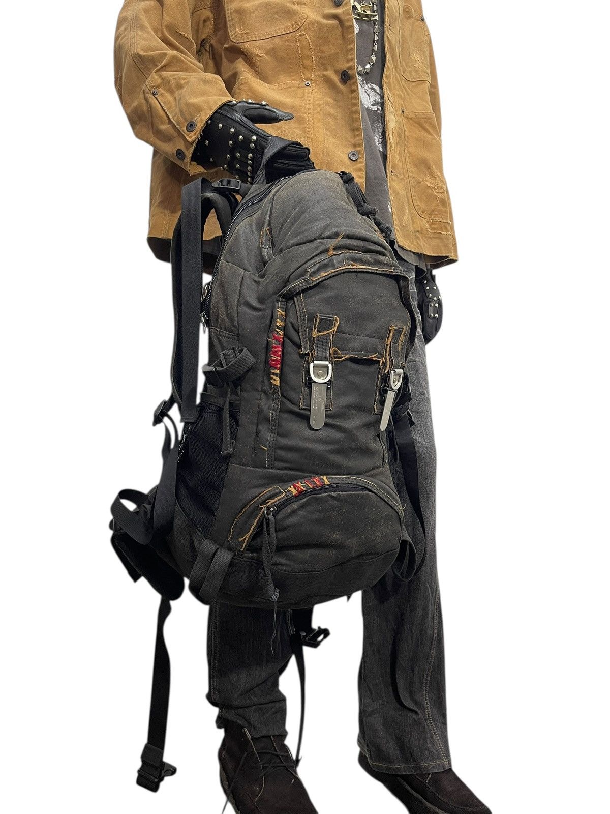 Other Tough Jeansmith Military Surplus Backpack Vtg Style Bag 1🟩3 Size ONE SIZE - 5 Thumbnail